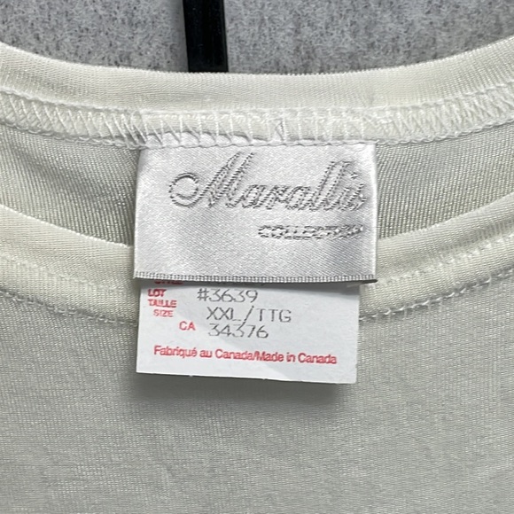 Vintage Off White Tank by Marallis - Picture 2 of 4